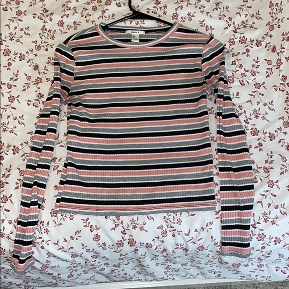 forever 21 striped shirt - Picture 1 of 2